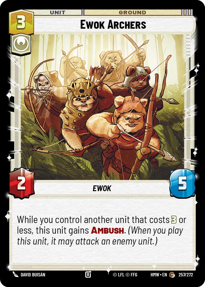 Ewok Archers (257/272) [Homeworlds]