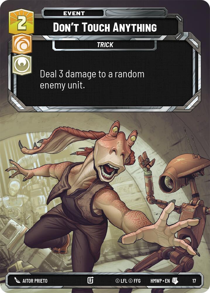 Don't Touch Anything (17) [Homeworlds: Weekly Play Promos]