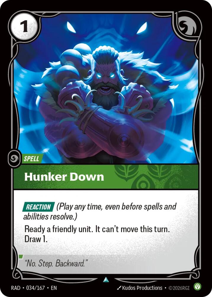 Hunker Down (034/167) [Radiance]