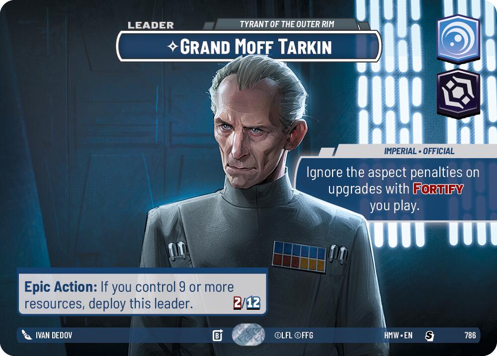 Grand Moff Tarkin - Tyrant of the Outer Rim (Showcase) (786) [Homeworlds]