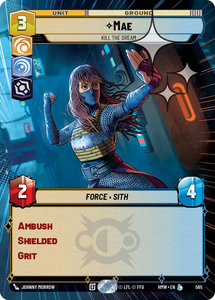 Mae - Kill the Dream (Hyperspace Foil) (565) [Homeworlds]