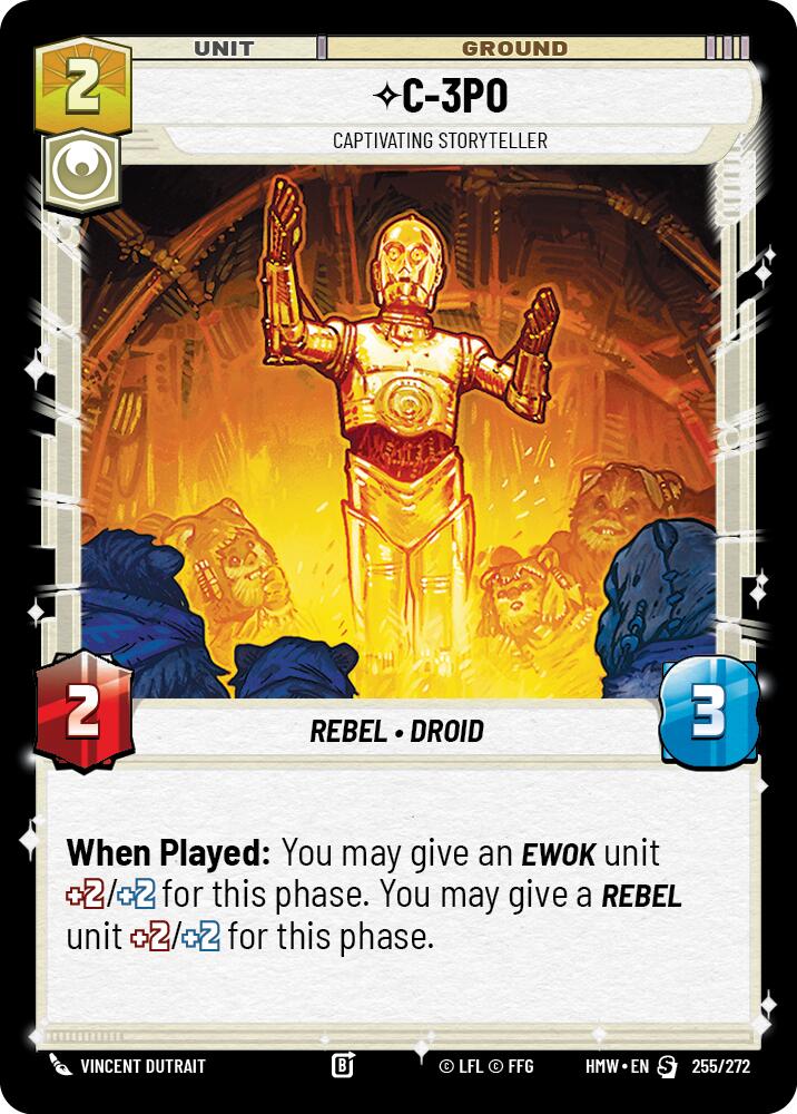C-3PO - Captivating Storyteller (255/272) [Homeworlds]