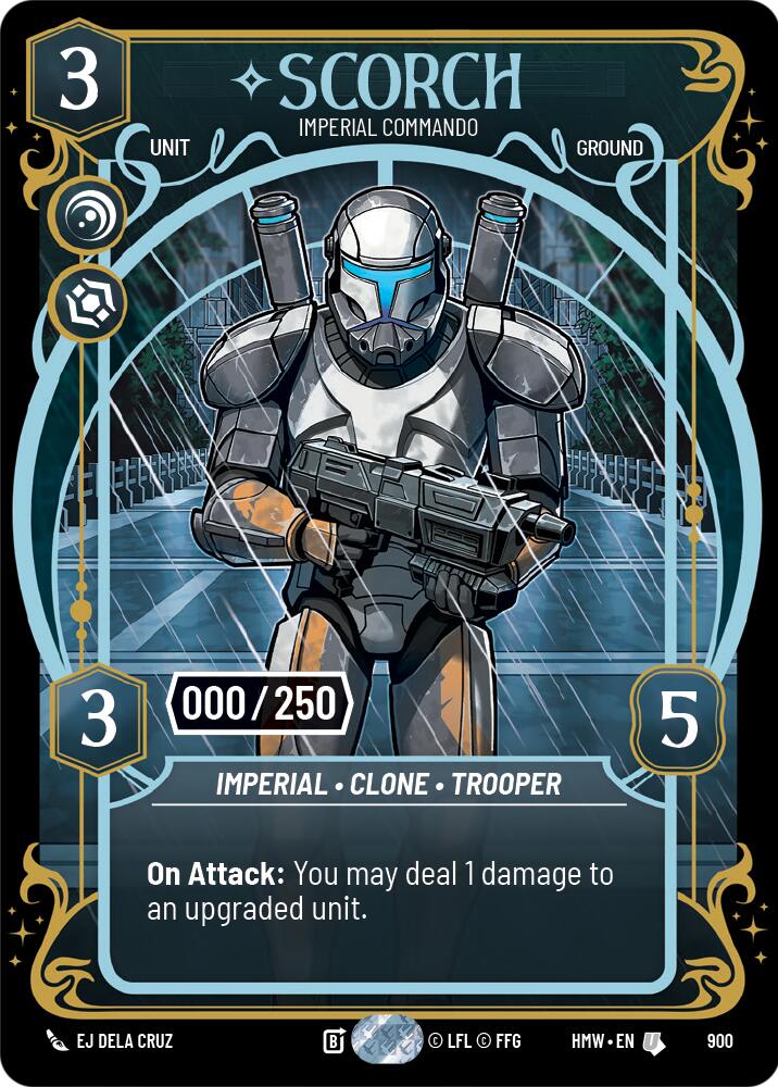 Scorch - Imperial Commando (Serialized) (900) [Homeworlds]