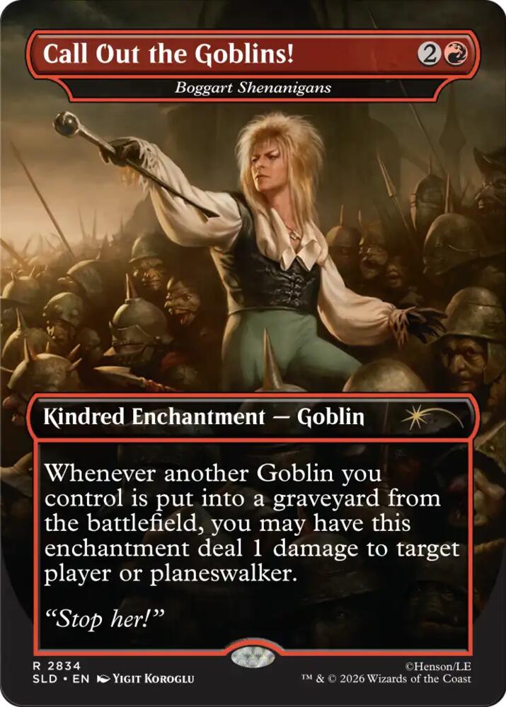 Call Out the Goblins! - Boggart Shenanigans (2834) [Secret Lair Drop]