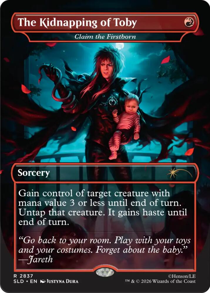 The Kidnapping of Toby - Claim the Firstborn (2837) [Secret Lair Drop]