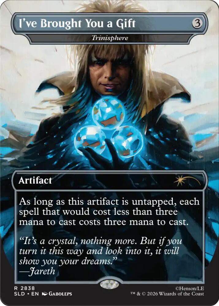 I've Brought You a Gift - Trinisphere (2838) [Secret Lair Drop]