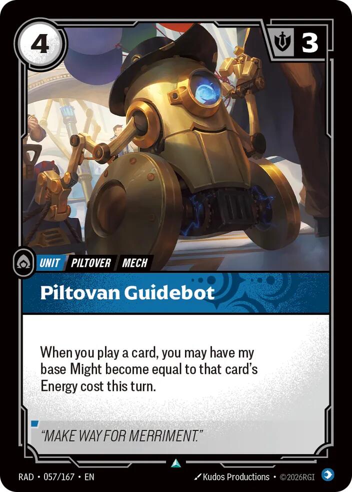Piltovan Guidebot (057/167) [Radiance]