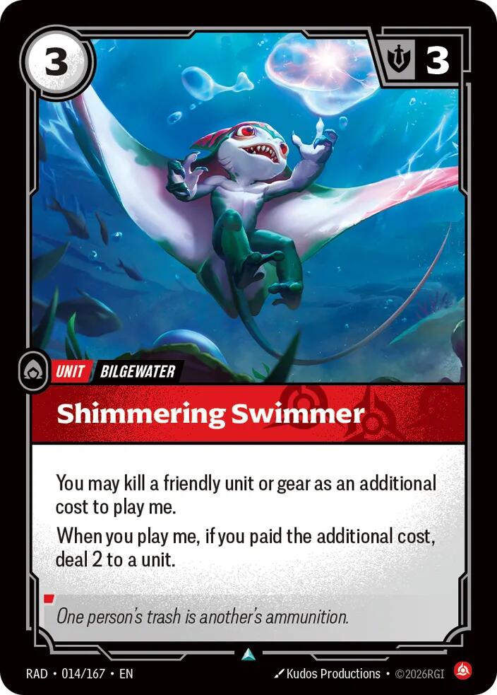 Shimmering Swimmer (014/167) [Radiance]