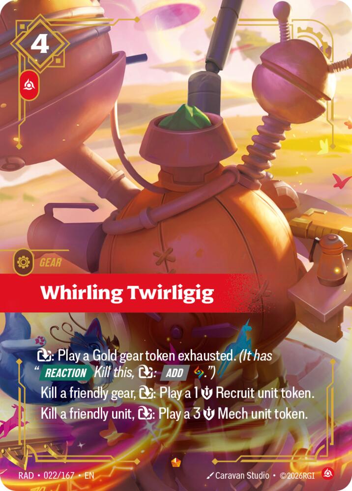 Whirling Twirligig (022/167) [Radiance]