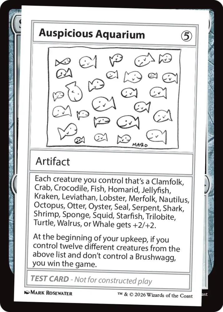 Auspicious Aquarium [Mystery Booster: Convention Edition Exclusives]