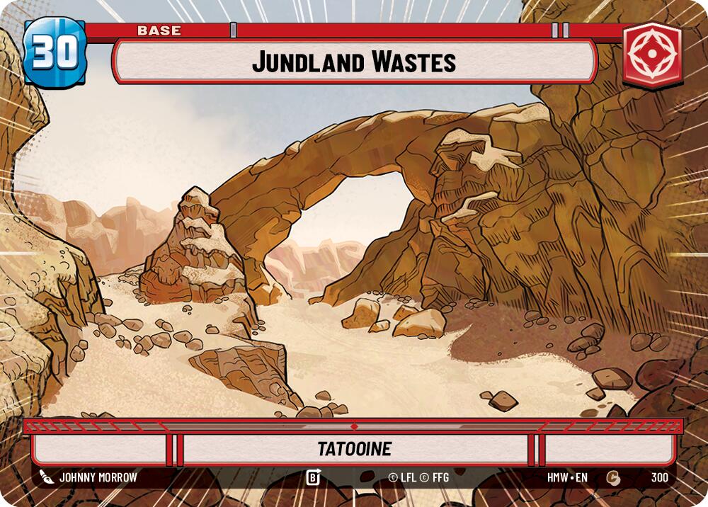Jundland Wastes // Weakness (Hyperspace) (300 // T07/05) [Homeworlds]