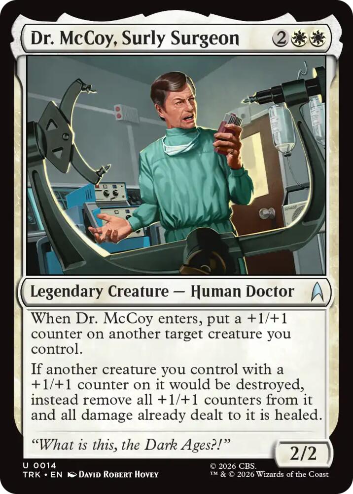 Dr. McCoy, Surly Surgeon (14) [Star Trek]