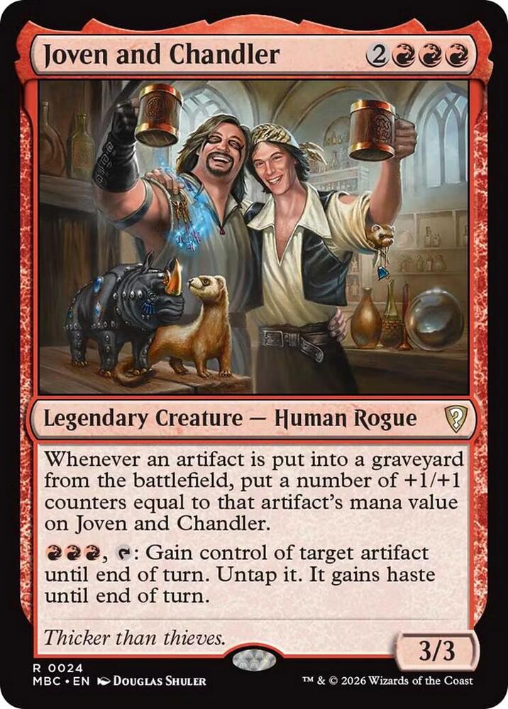 Joven and Chandler (24) [Mystery Booster Commander Edition]