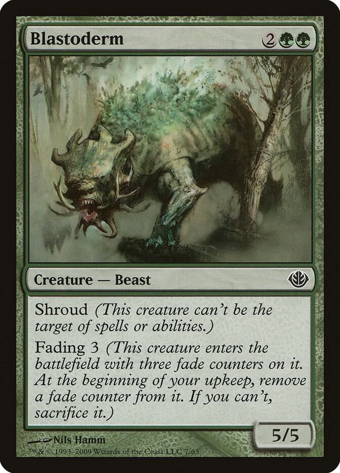 Blastoderm (7) [Duel Decks: Garruk vs. Liliana]