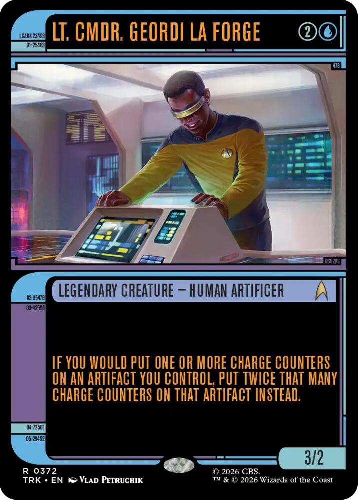 Lt. Cmdr. Geordi La Forge (Showcase) (372) [Star Trek]