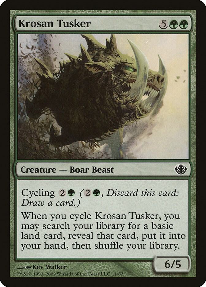 Krosan Tusker (11) [Duel Decks: Garruk vs. Liliana]