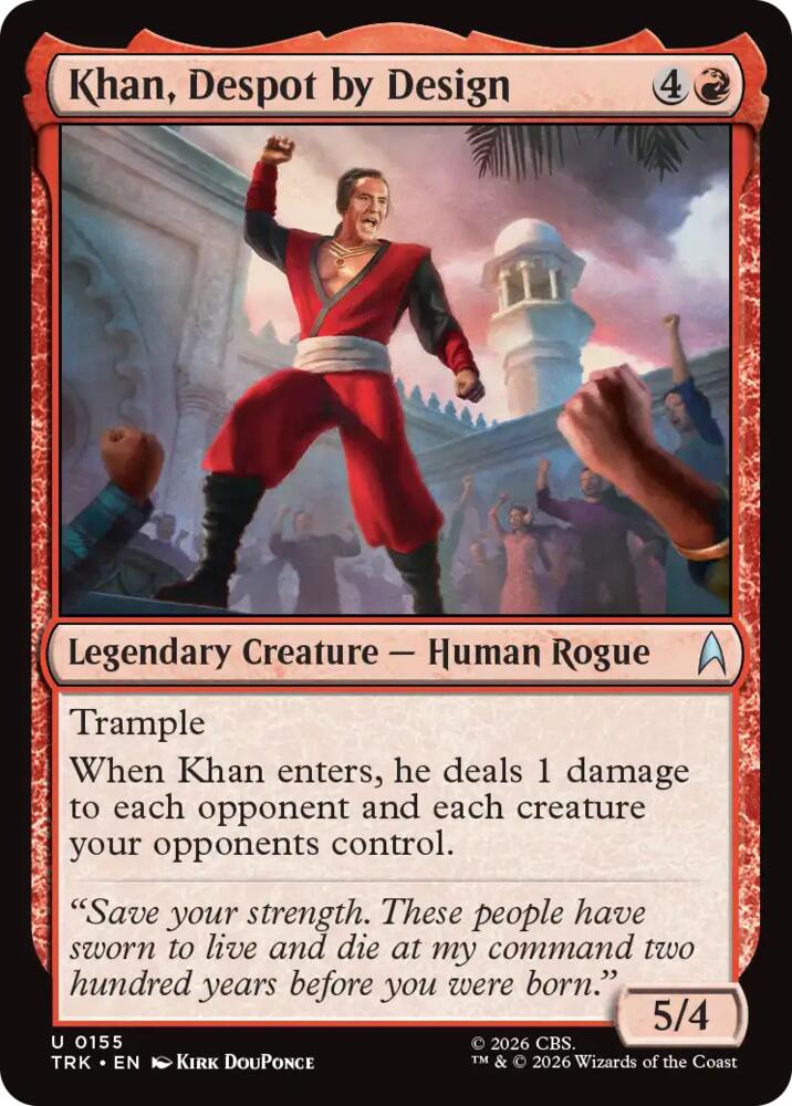 Khan, Despot by Design (155) [Star Trek]
