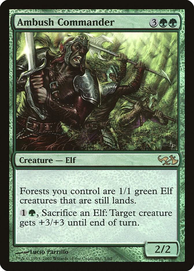 Ambush Commander (1) [Duel Decks: Elves vs. Goblins]