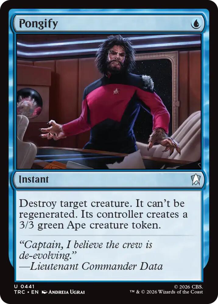 Pongify (Surge Foil) (441) [Star Trek Commander]