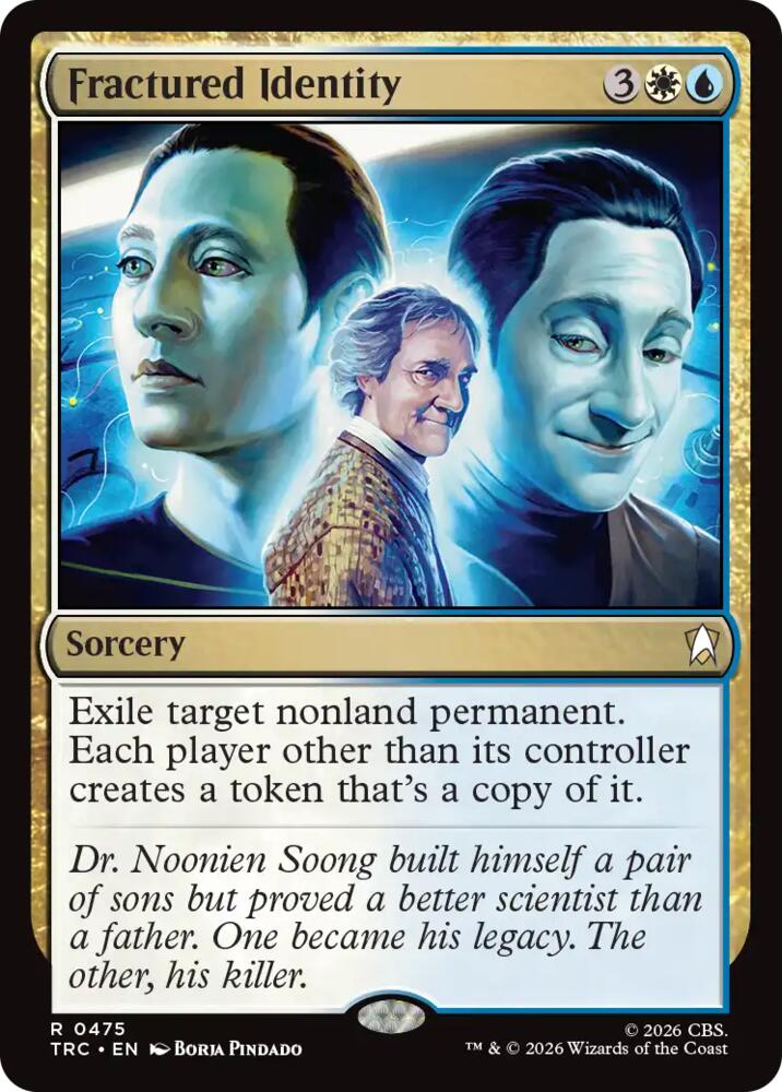 Fractured Identity (Surge Foil) (475) [Star Trek Commander]