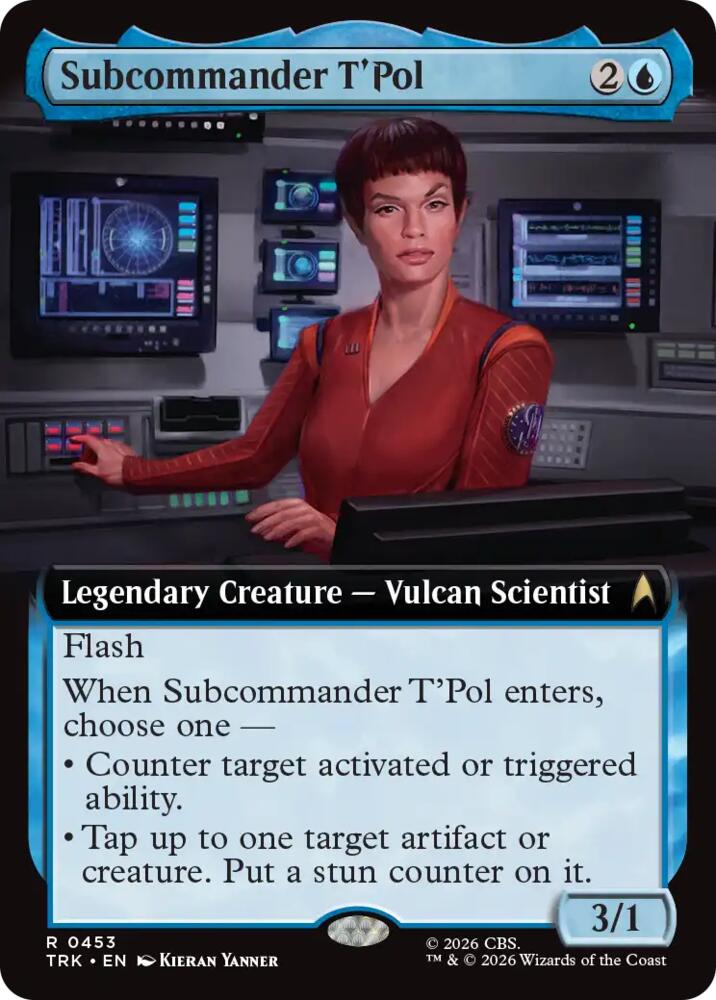 Subcommander T'Pol (Extended Art) (453) [Star Trek]
