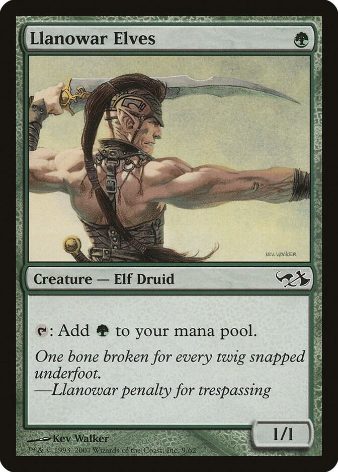 Llanowar Elves (9) [Duel Decks: Elves vs. Goblins]