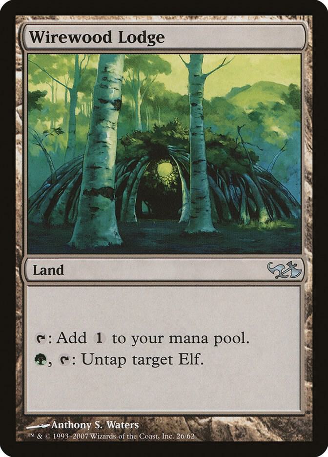 Wirewood Lodge (26) [Duel Decks: Elves vs. Goblins]