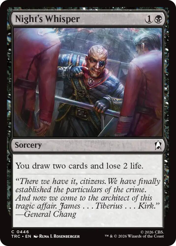 Night's Whisper (Surge Foil) (446) [Star Trek Commander]