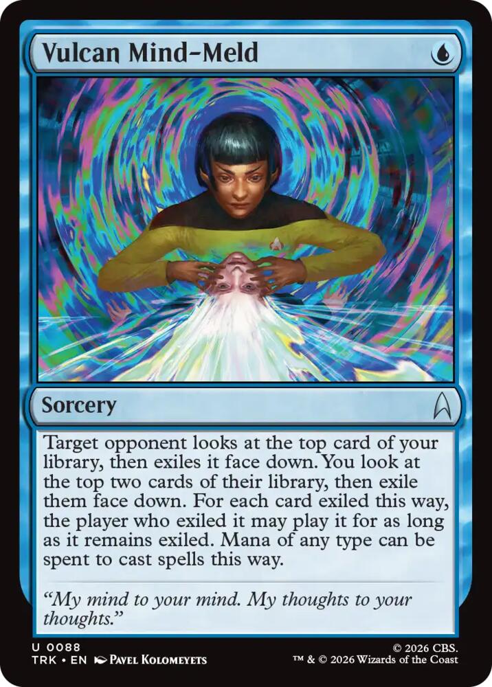 Vulcan Mind-Meld (88) [Star Trek]