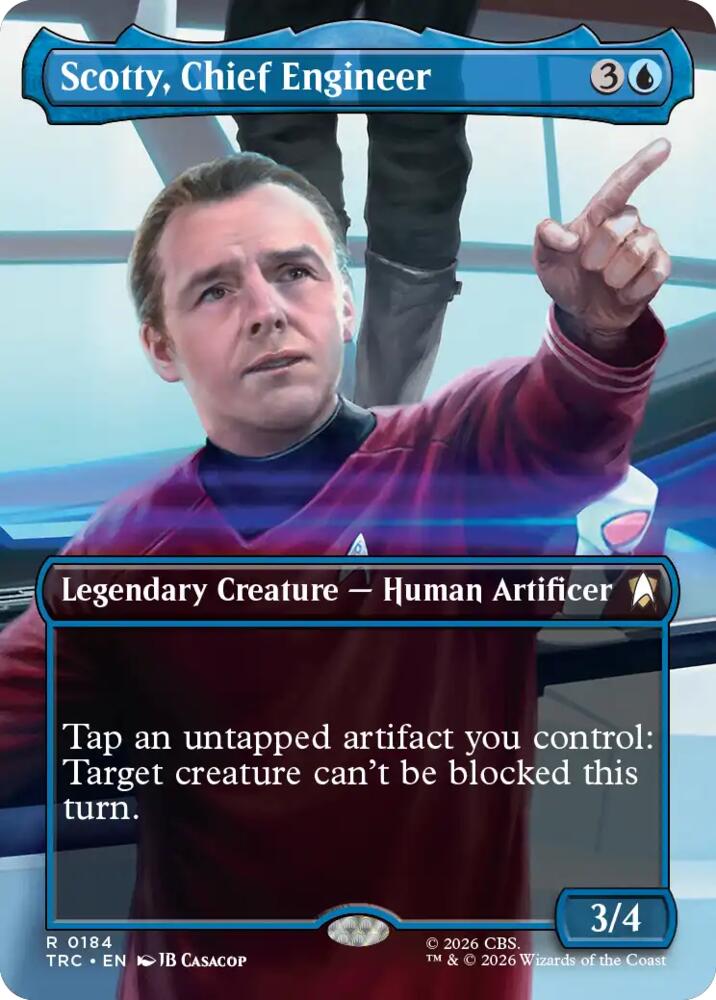 Scotty, Chief Engineer (Borderless) (184) [Star Trek Commander]