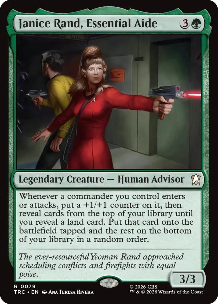 Janice Rand, Essential Aide (79) [Star Trek Commander]
