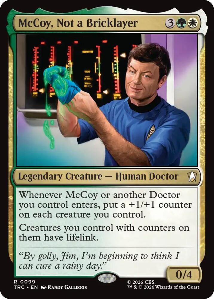 McCoy, Not a Bricklayer (99) [Star Trek Commander]