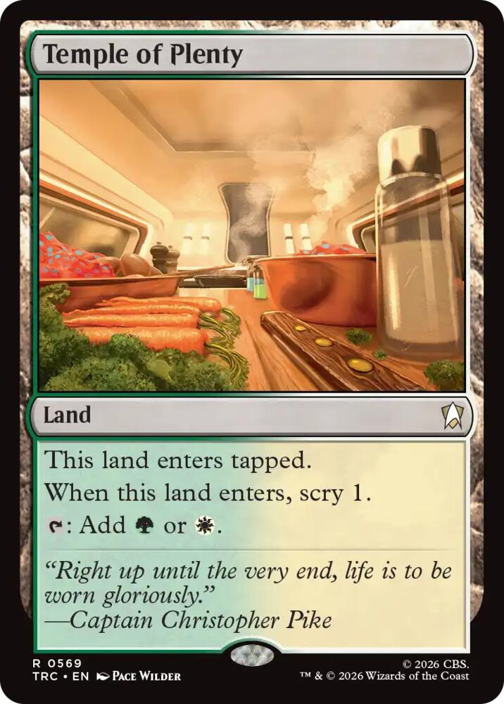 Temple of Plenty (Surge Foil) (569) [Star Trek Commander]