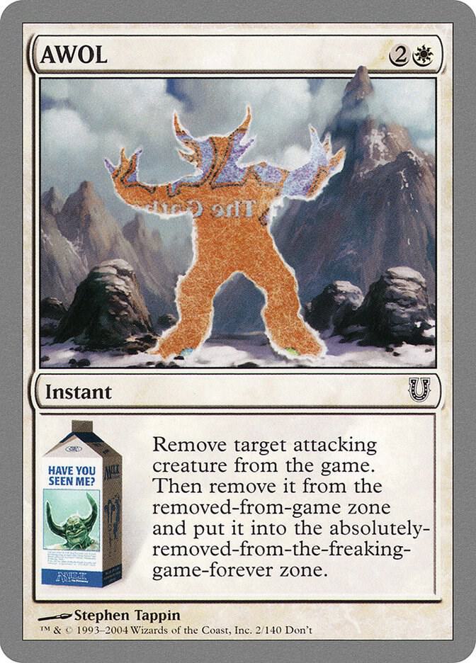 AWOL (2) [Unhinged]