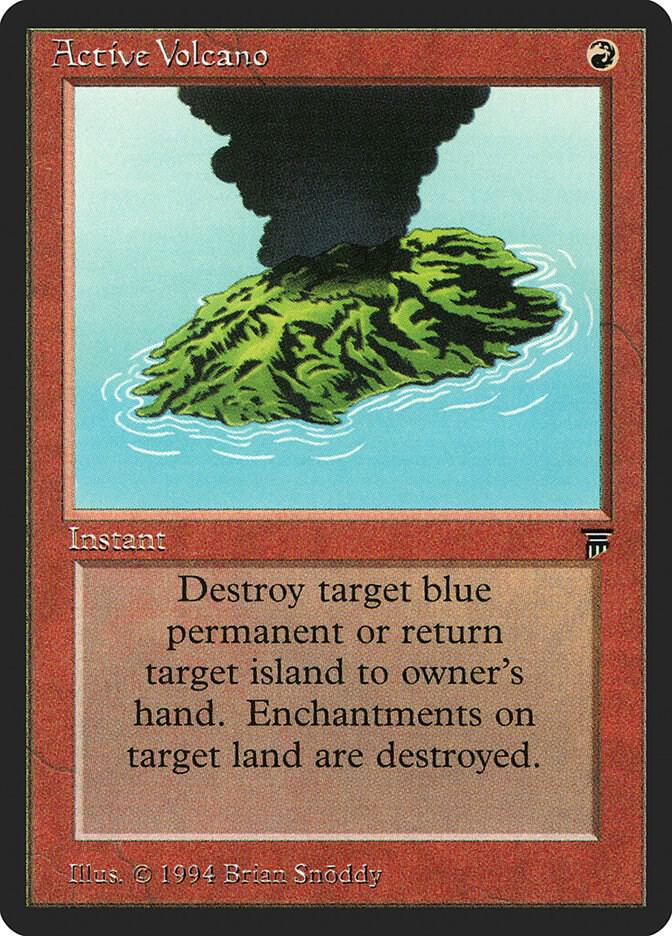 Active Volcano (130) [Legends]