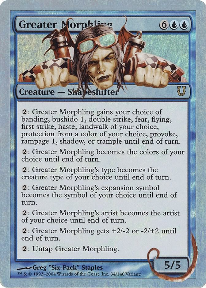 Greater Morphling (34) [Unhinged]