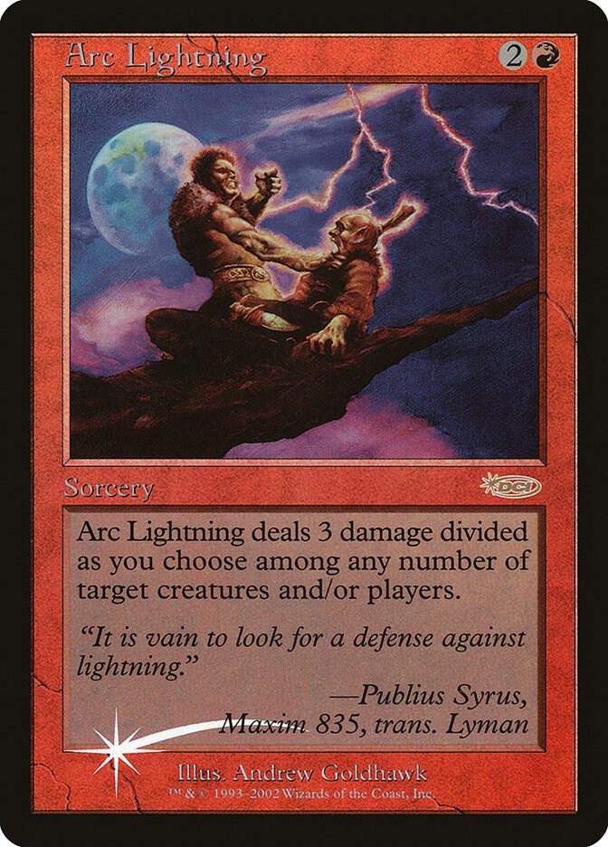 Arc Lightning (3) [Arena Promos]
