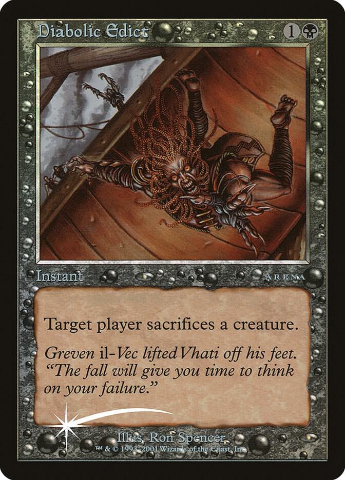 Diabolic Edict (10) [Arena Promos]