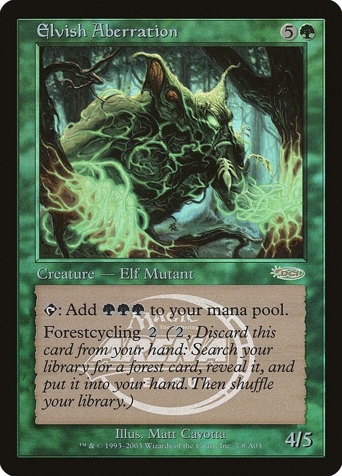 Elvish Aberration (7) [Arena Promos]