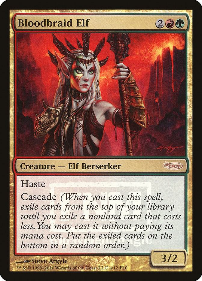 Bloodbraid Elf (4) [FNM Promos]