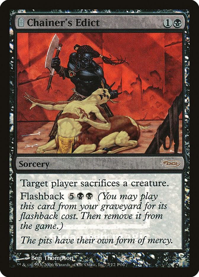 Chainer's Edict (7) [FNM Promos]