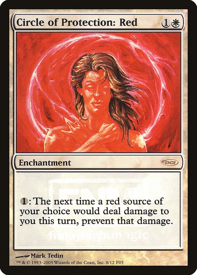 Circle of Protection: Red (8) [FNM Promos]