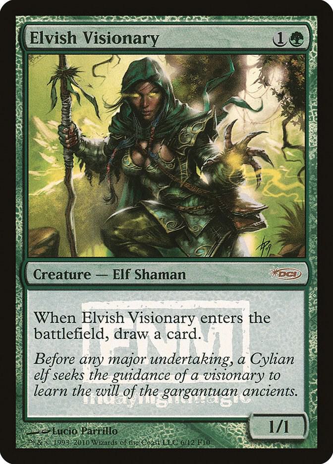 Elvish Visionary (6) [FNM Promos]