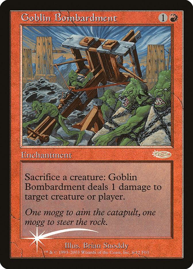 Goblin Bombardment (6) [FNM Promos]
