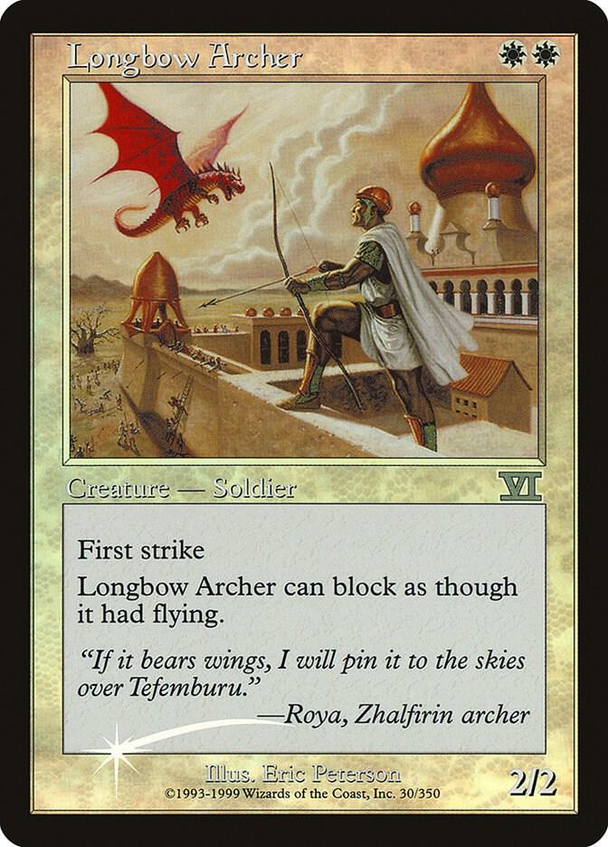 Longbow Archer (30) [FNM Promos]