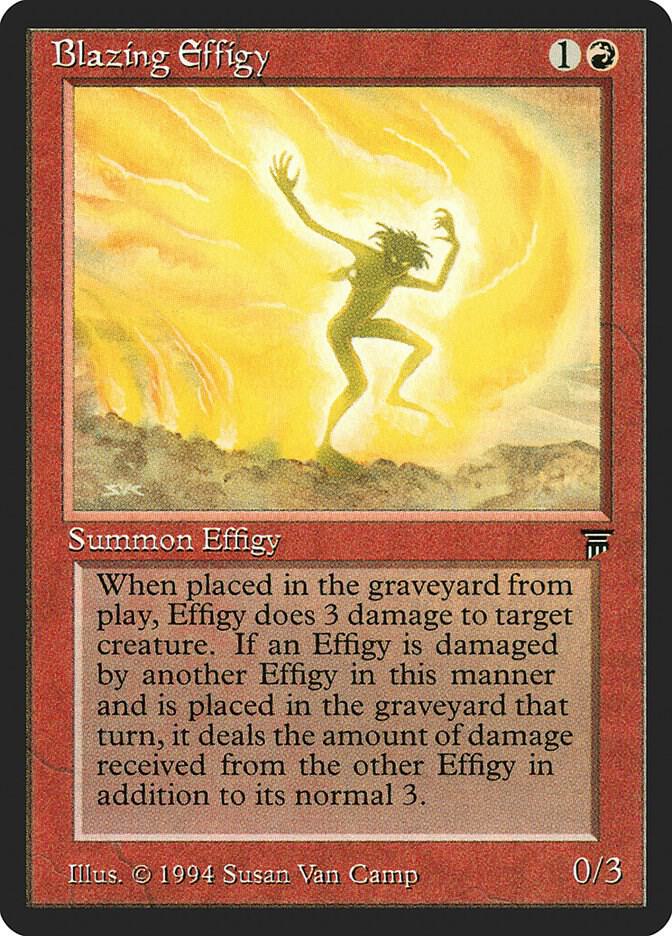 Blazing Effigy (134) [Legends]