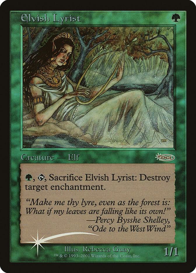 Elvish Lyrist (5) [Junior Series Promos]