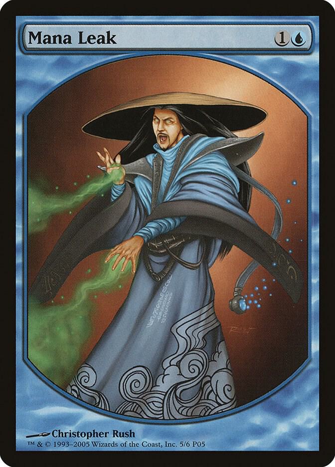 Mana Leak (5) [Magic Player Rewards]