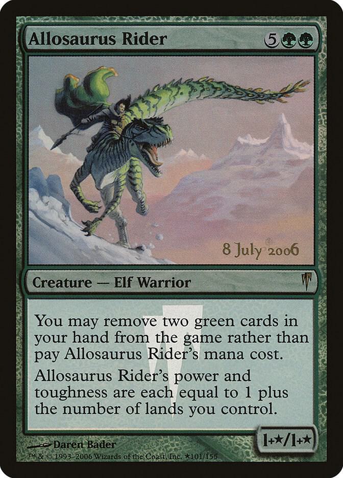 Allosaurus Rider (101) [Prerelease Cards]