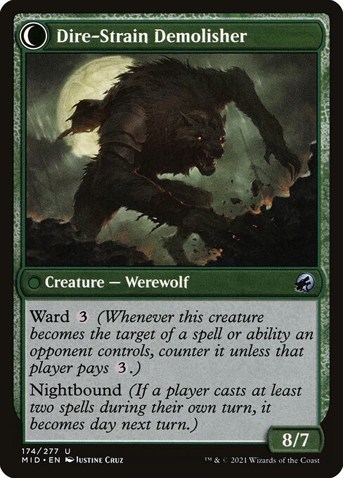 Burly Breaker (174) [Innistrad: Midnight Hunt] Reverse